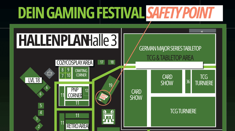 Sei immer auf der sicheren Seite. 